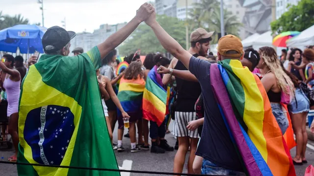 Pride Parade at Copacabana, Rio de Janeiro
