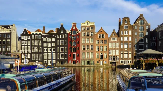 Canal Parade in Amsterdam
