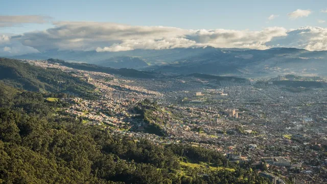 Bogotá y los cerros orientales